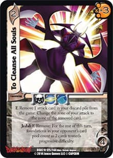 To Cleanse All Souls - Darkstalkers: Warriors of the Night - UniVersus card