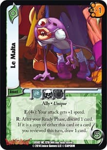 Le Malta - Darkstalkers: Warriors of the Night - UniVersus card