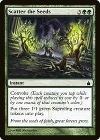 Scatter the Seeds - Ravnica: City of Guilds - Magic: The Gathering card