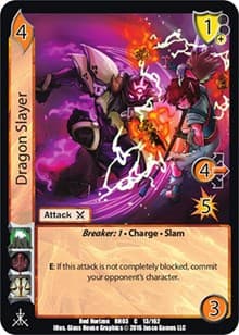 Dragon Slayer - Red Horizon: Blood Omen - UniVersus card