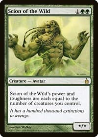 Scion of the Wild - Ravnica: City of Guilds - Magic: The Gathering card