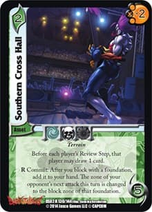 Southern Cross Hall - Darkstalkers: Warriors of the Night - UniVersus card