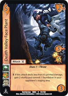 Death Valley Face Plant - Red Horizon: Blood Omen - UniVersus card