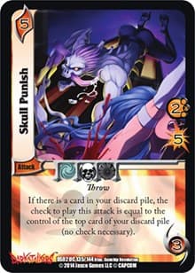 Skull Punish - Darkstalkers: Warriors of the Night - UniVersus card