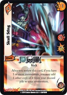 Skull Sting - Darkstalkers: Warriors of the Night - UniVersus card