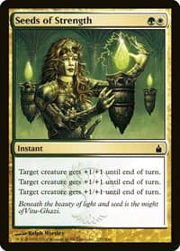 Seeds of Strength - Ravnica: City of Guilds - Magic: The Gathering card