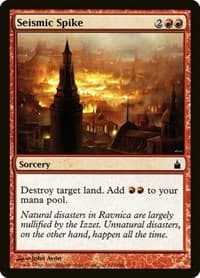 Seismic Spike - Ravnica: City of Guilds - Magic: The Gathering card