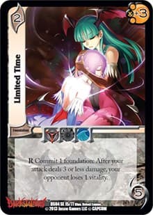 Limited Time - Darkstalkers: Collector's Tins - UniVersus card