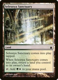Selesnya Sanctuary - Ravnica: City of Guilds - Magic: The Gathering card