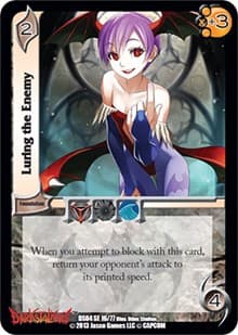 Luring the Enemy - Darkstalkers: Collector's Tins - UniVersus card