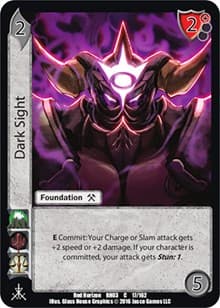 Dark Sight - Red Horizon: Blood Omen - UniVersus card