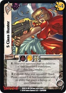 S Class Hunter - Darkstalkers: Warriors of the Night - UniVersus card