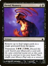 Shred Memory - Ravnica: City of Guilds - Magic: The Gathering card