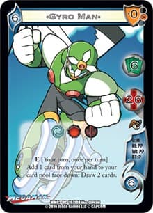 Gyro Man - Mega Man: Battle for Power - UniVersus card