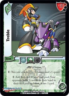 Treble - Mega Man: Battle for Power - UniVersus card