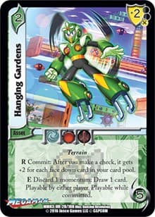 Hanging Gardens - Mega Man: Battle for Power - UniVersus card