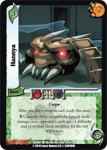Hannya - Darkstalkers: Warriors of the Night - UniVersus card