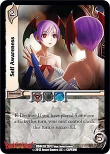 Self Awareness - Darkstalkers: Collector's Tins - UniVersus card