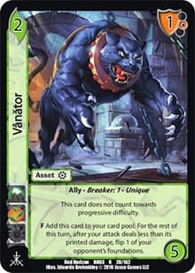 Vanator - Red Horizon: Blood Omen - UniVersus card