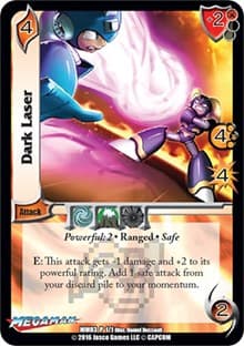 Dark Laser - Mega Man: Battle for Power - UniVersus card