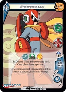 Protoman - Mega Man: Collector's Tins - UniVersus card