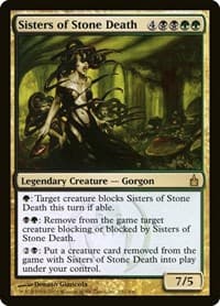 Sisters of Stone Death - Ravnica: City of Guilds - Magic: The Gathering card
