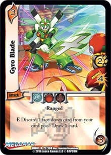 Gyro Blade - Mega Man: Battle for Power - UniVersus card