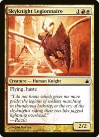 Skyknight Legionnaire - Ravnica: City of Guilds - Magic: The Gathering card
