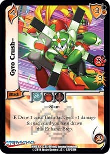 Gyro Crush - Mega Man: Battle for Power - UniVersus card