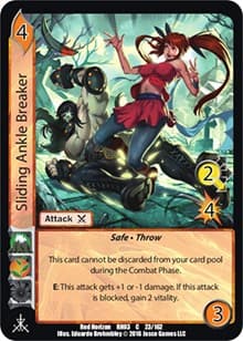 Sliding Ankle Breaker - Red Horizon: Blood Omen - UniVersus card