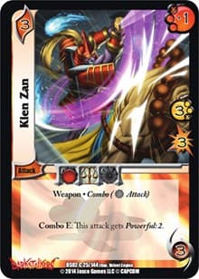 Kien Zan - Darkstalkers: Warriors of the Night - UniVersus card