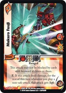 Mukuro Fuuji - Darkstalkers: Warriors of the Night - UniVersus card