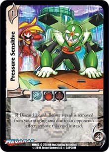 Pressure Sensitive - Mega Man: Battle for Power - UniVersus card
