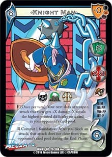 Knight Man - Mega Man: Battle for Power - UniVersus card