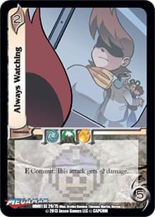 Always Watching - Mega Man: Collector's Tins - UniVersus card