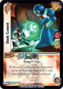 Dark Comet - Mega Man: Battle for Power - UniVersus card