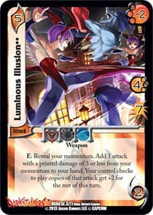 Luminous Illusion - Darkstalkers: Collector's Tins - UniVersus card