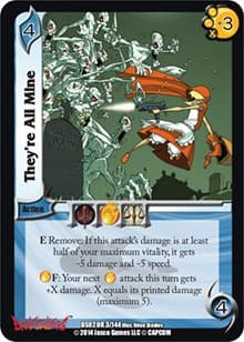 They're All Mine - Darkstalkers: Warriors of the Night - UniVersus card