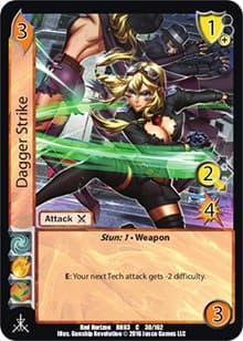 Dagger Strike - Red Horizon: Blood Omen - UniVersus card