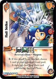 Flail Strike - Mega Man: Battle for Power - UniVersus card