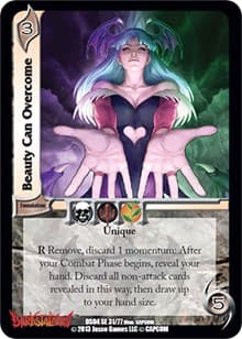 Beauty Can Overcome - Darkstalkers: Collector's Tins - UniVersus card