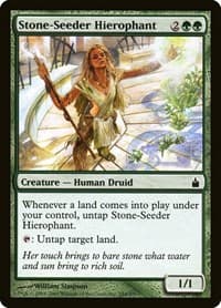Stone-Seeder Hierophant - Ravnica: City of Guilds - Magic: The Gathering card