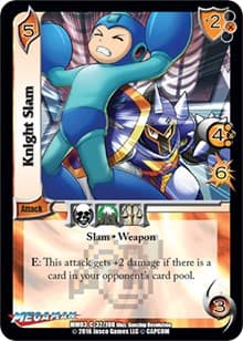 Knight Slam - Mega Man: Battle for Power - UniVersus card