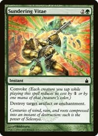 Sundering Vitae - Ravnica: City of Guilds - Magic: The Gathering card