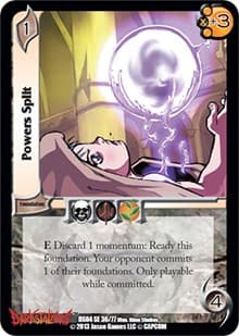 Powers Split - Darkstalkers: Collector's Tins - UniVersus card