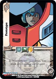 Prototype - Mega Man: Collector's Tins - UniVersus card