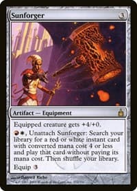 Sunforger - Ravnica: City of Guilds - Magic: The Gathering card
