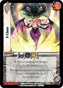 S Class - Darkstalkers: Collector's Tins - UniVersus card