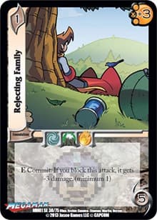 Rejecting Family - Mega Man: Collector's Tins - UniVersus card
