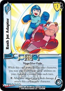 Rush Jet Adapter - Mega Man: Battle for Power - UniVersus card